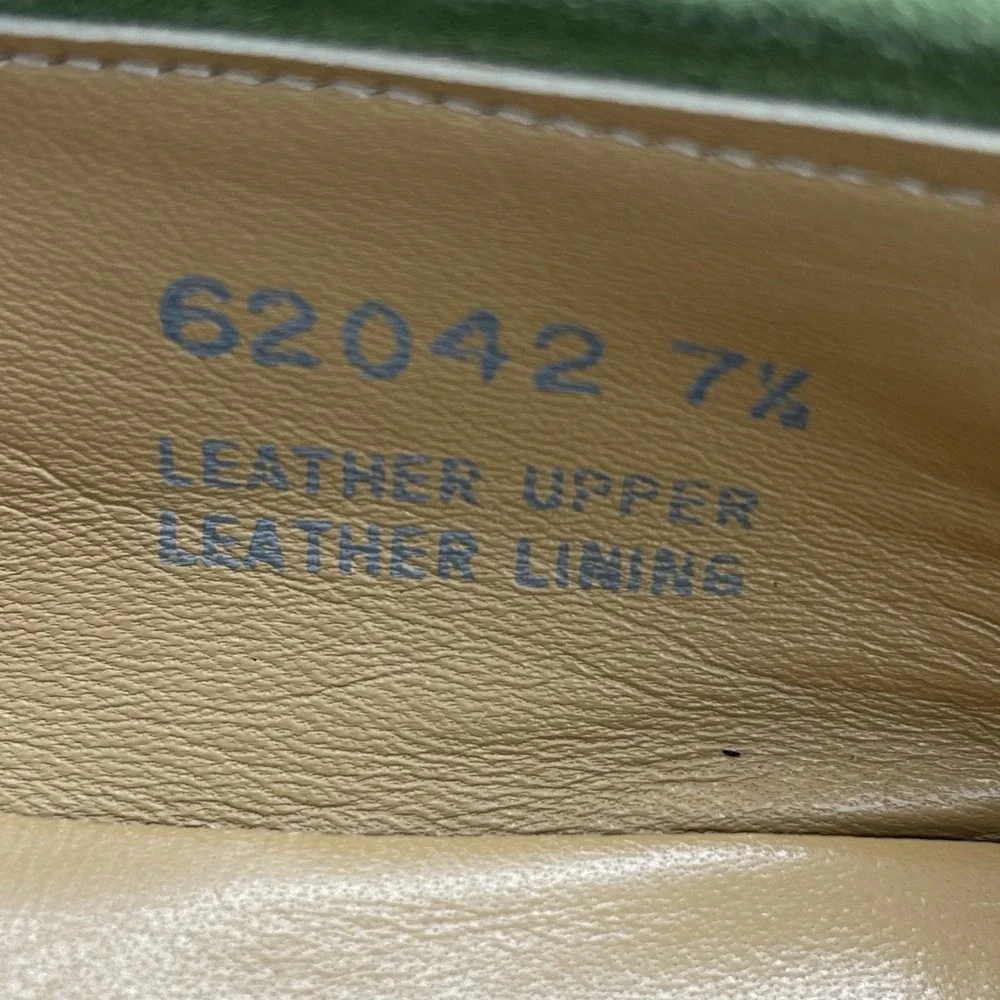 J. Crew Green Suede Tassel Loafers